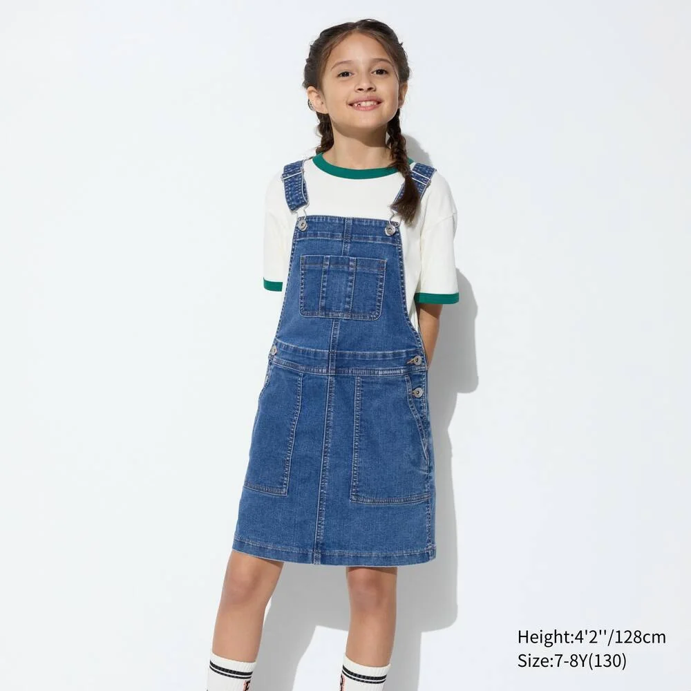 Джинсова сукня-сарафан UNIQLO 1159811335 — Одяг для дівчинки