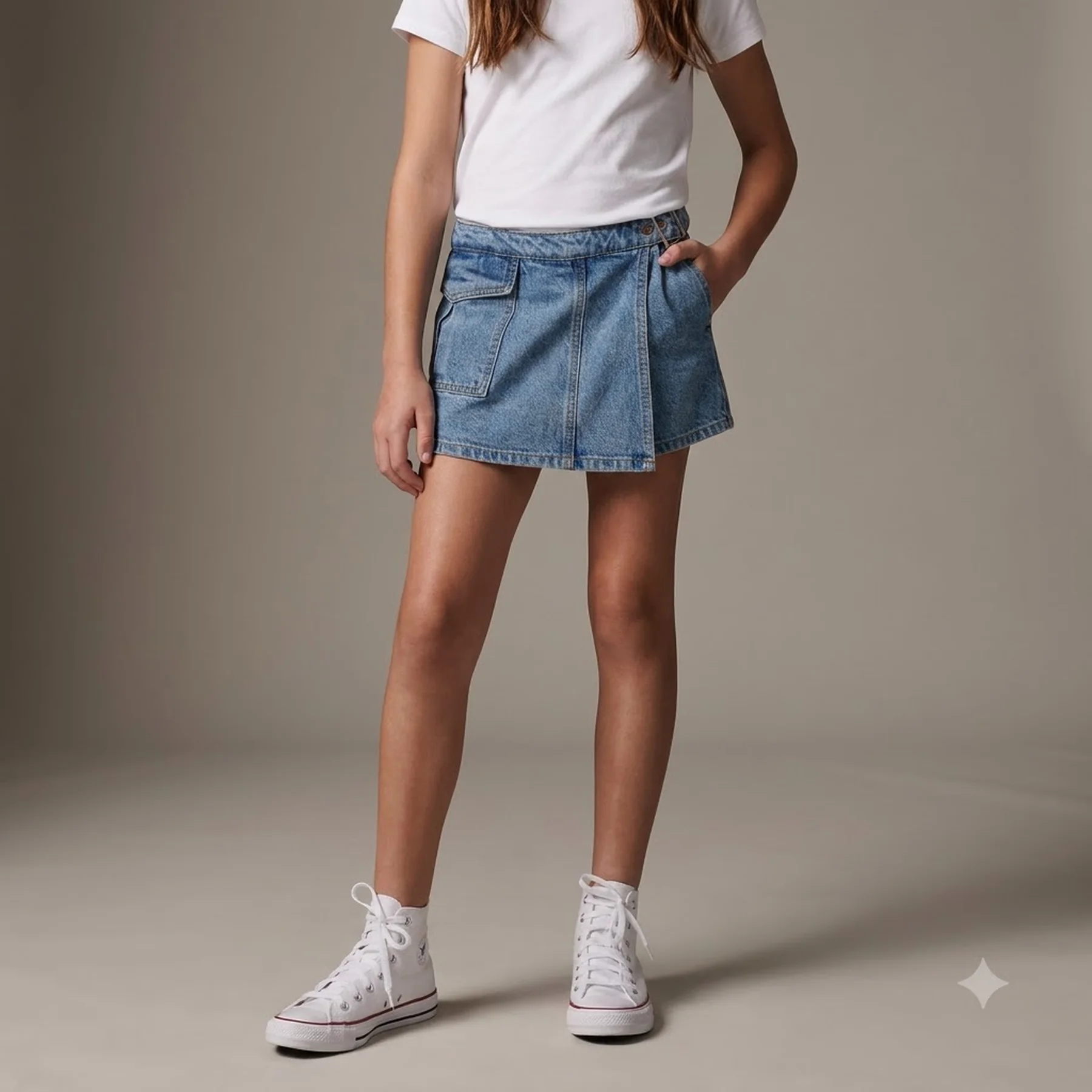 Джинсові спідниця-шорти Levi's 1159841926