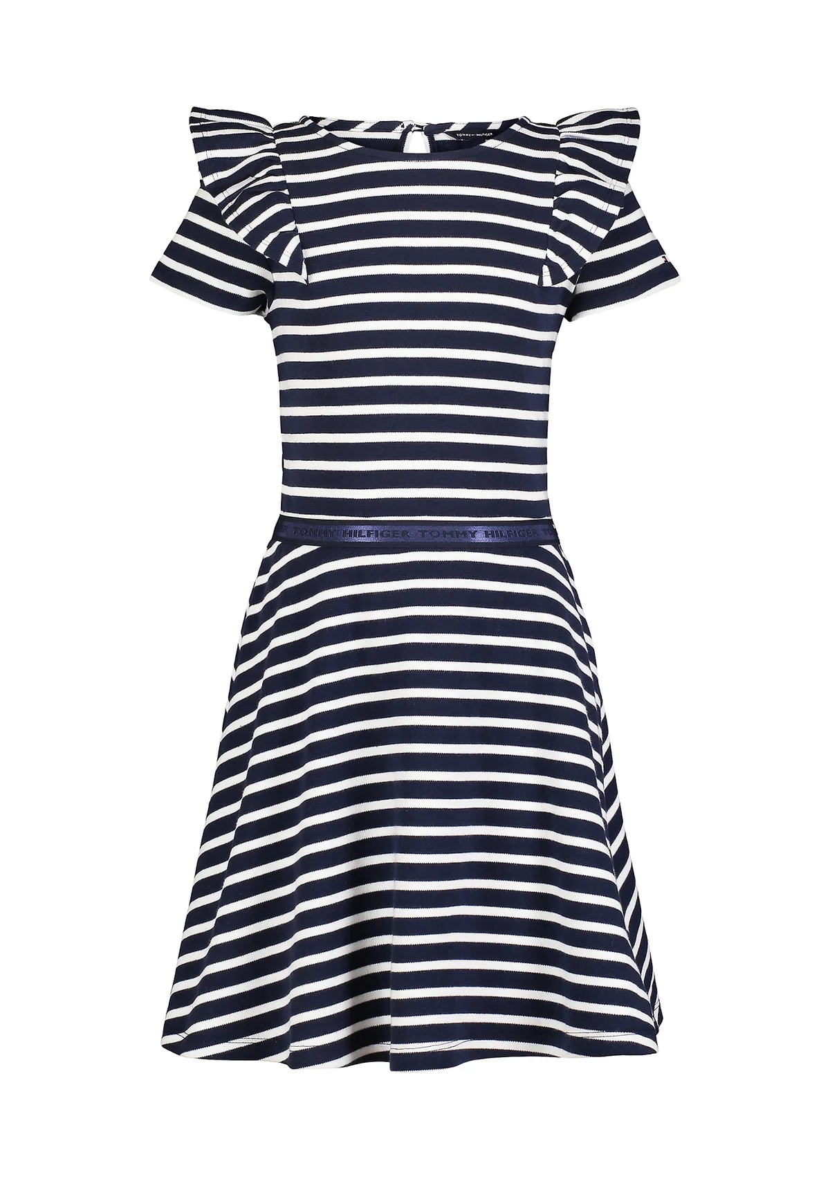 Еластична дитяча сукня Tommy Hilfiger в смужку 1159839471 (Синій/Білий M)