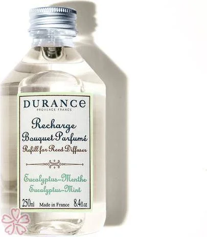Эссенция для аромадиффузора Durance Refill for Scented Bouquet 250 мл Евкаліпт та мінтол