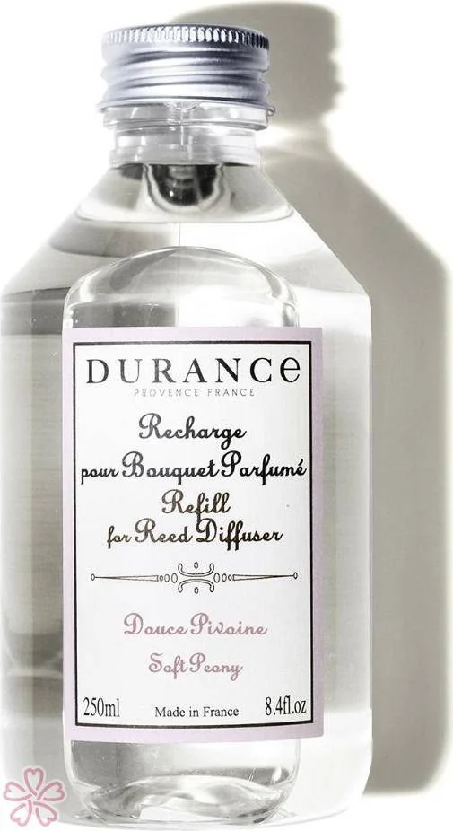 Эссенция для аромадиффузора Durance Refill for Scented Bouquet 250 мл Ніжна півонія