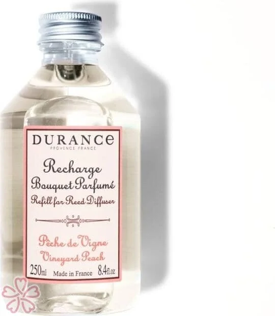 Эссенция для аромадиффузора Durance Refill for Scented Bouquet 250 мл Виноградний персик