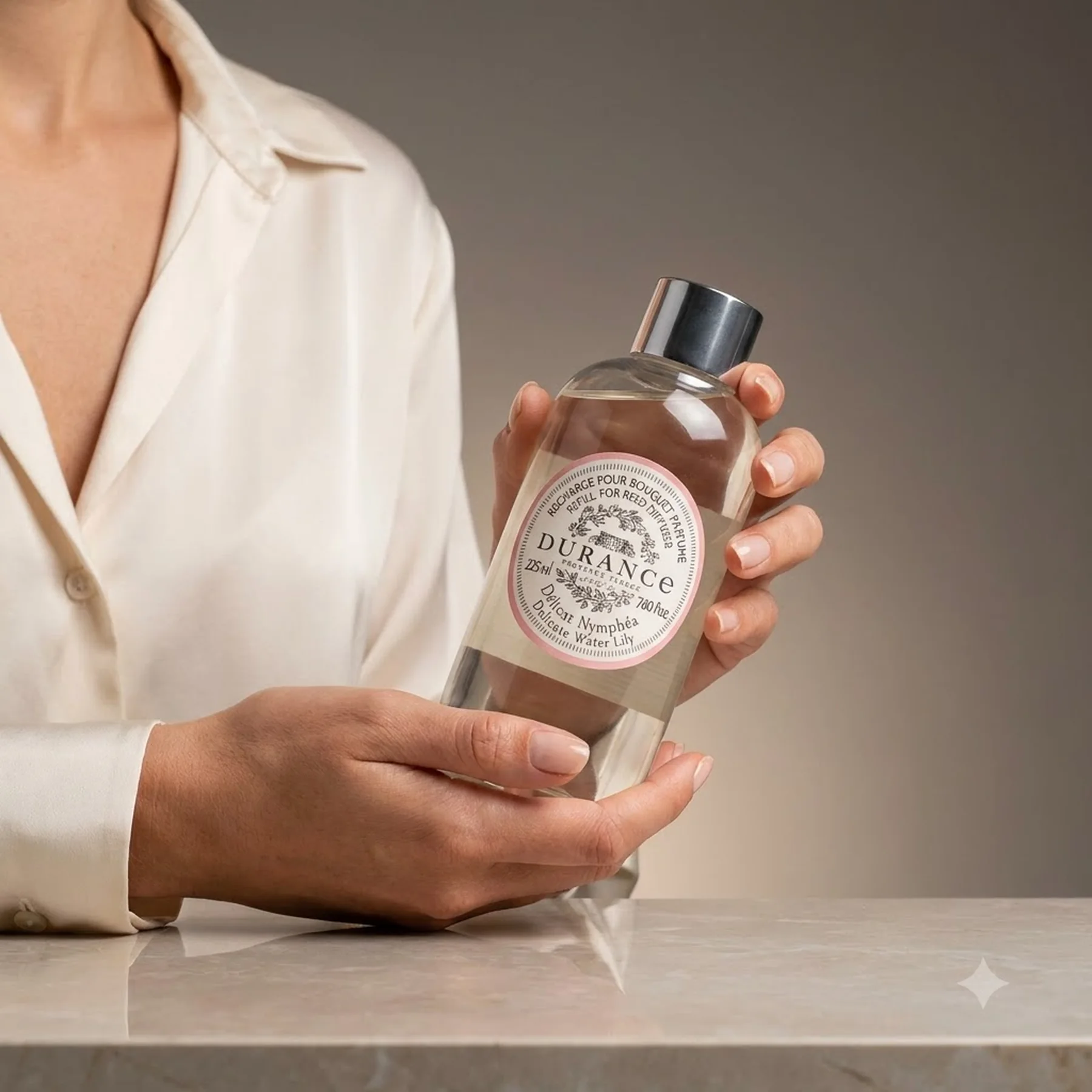 Эссенция парфюмированная для дома Durance Refill Bouquet Parfume Les Eternelles 225 мл Ніжна водяна лілія