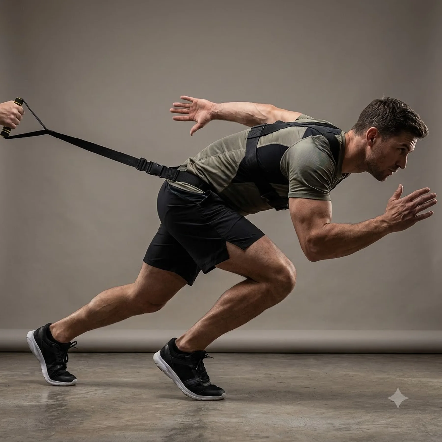 Еспандер вибухового старту Meta Shoulder Resistance Harness чорний Уні OFSM