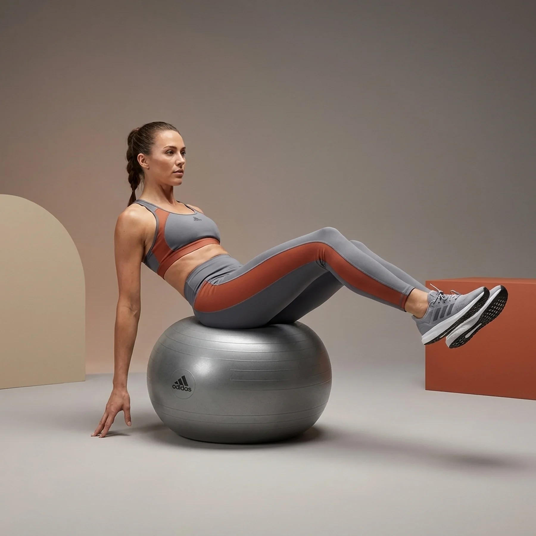 Фітбол Adidas Gymball (ADBL-11247GR)