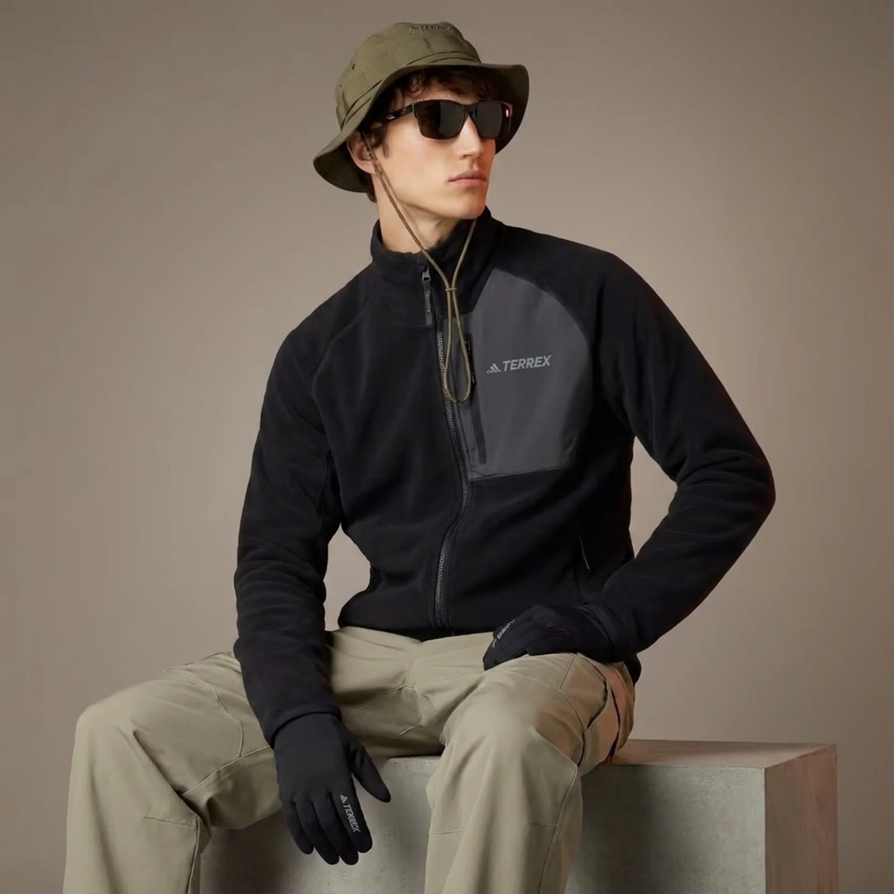 Флісова кофта чоловіча Adidas IY0088