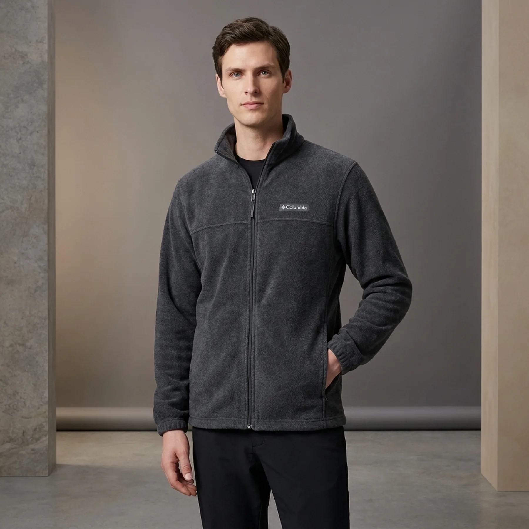 Флісова куртка Columbia Men's Steens Mountain 2.0 Full Zip Fleece Jacket Charcoal Heather