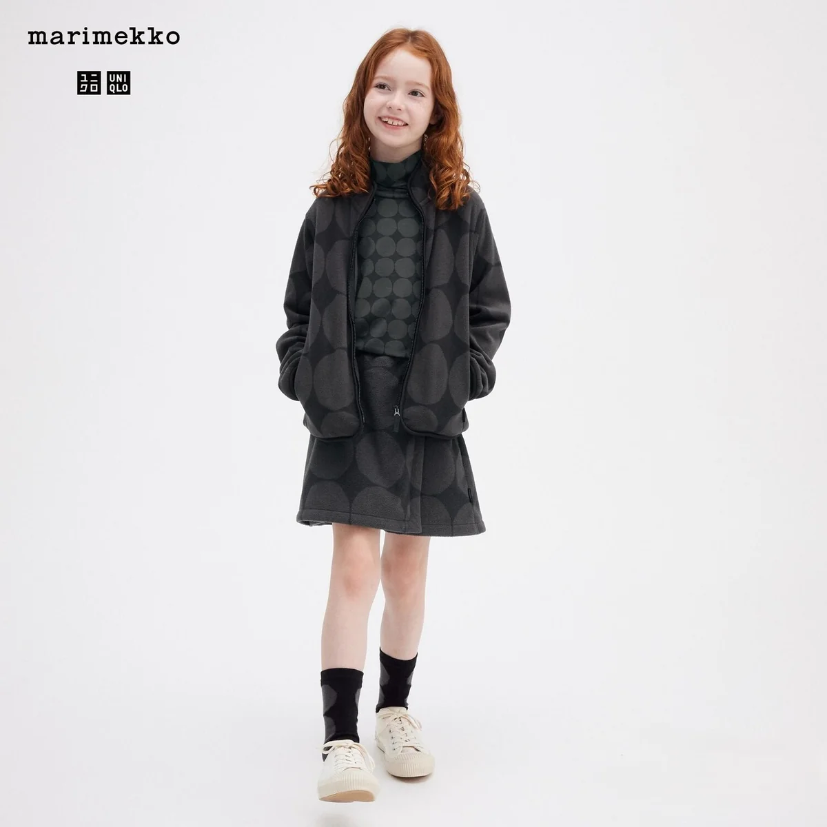 Флісові шорти-спідниця UNIQLO 1159805013
