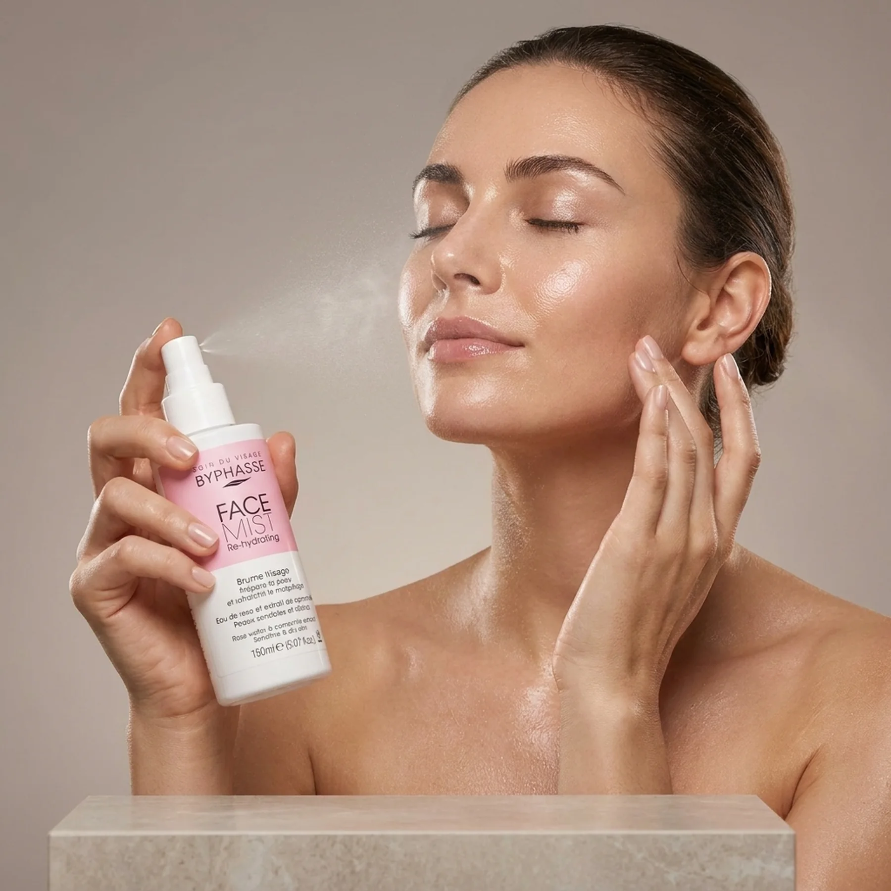 Флюид Byphasse Face Mist Re-Hydrating - Dry and sensitive skin 150 мл