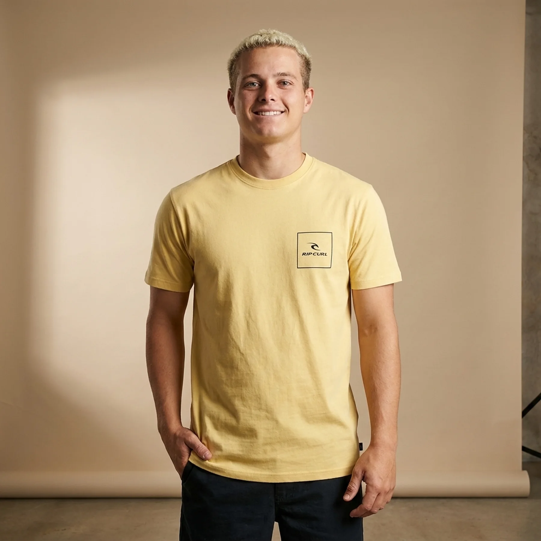 Футболка 03GMTE-9746 Rip Curl S Жовтий