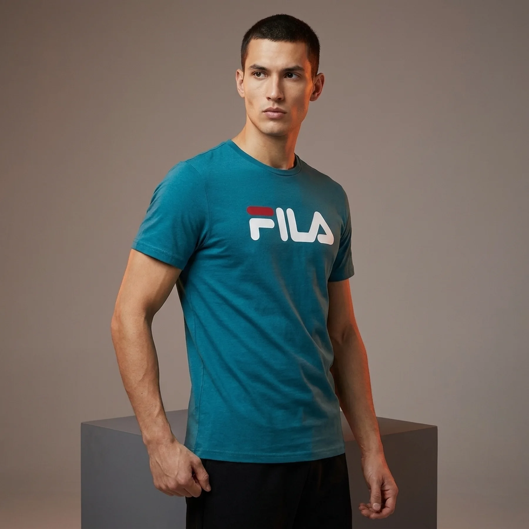 Футболка 120149FLA-74 Fila 46 Зелений