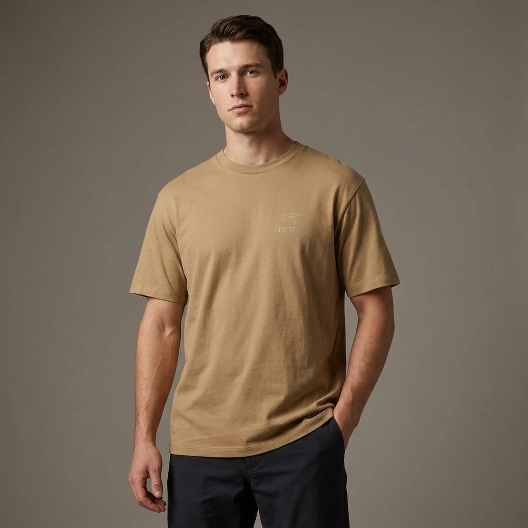 Футболка Arc'teryx Kragg SL Cotton Bird Word CANVAS