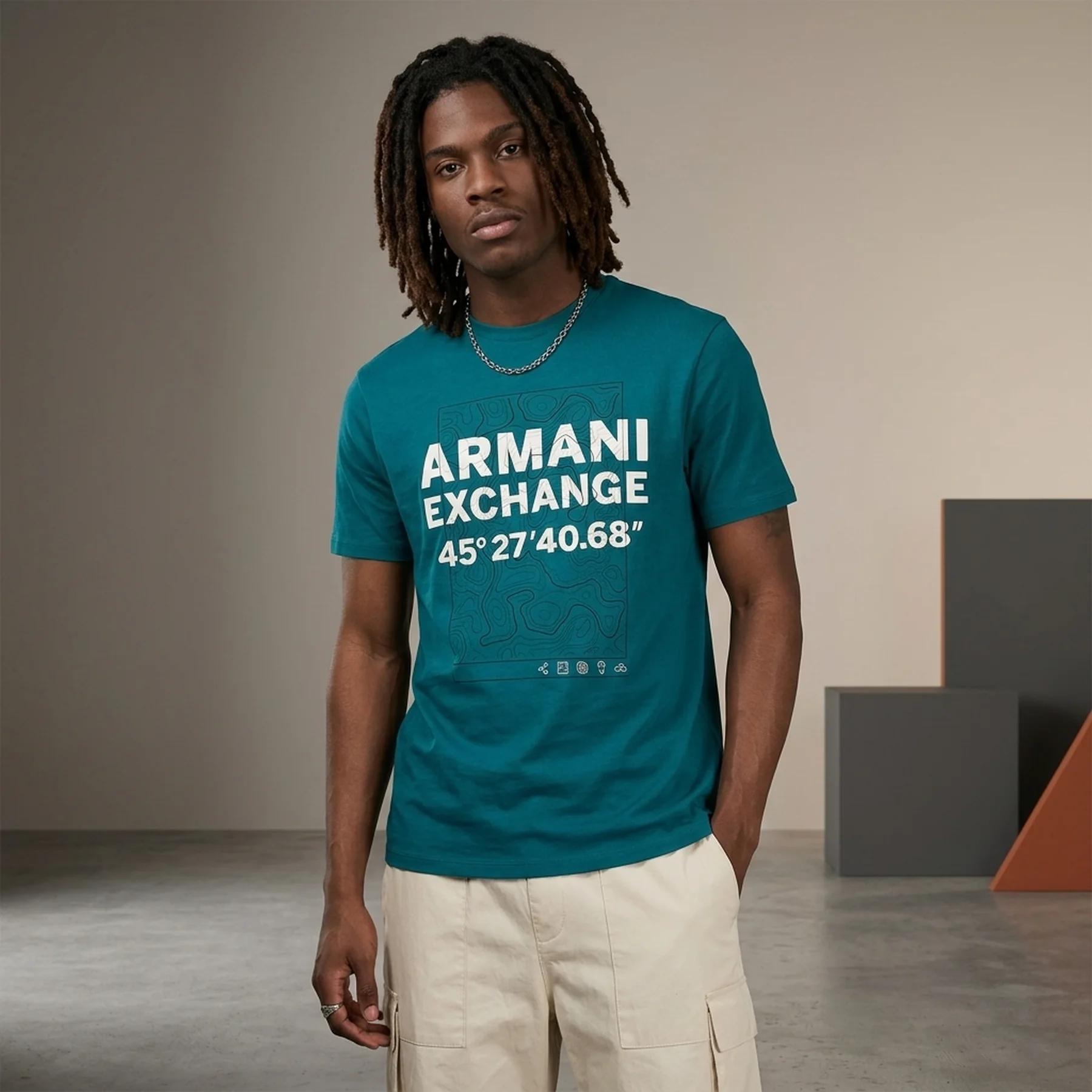 Футболка Armani Exchange з логотипом 1159795189