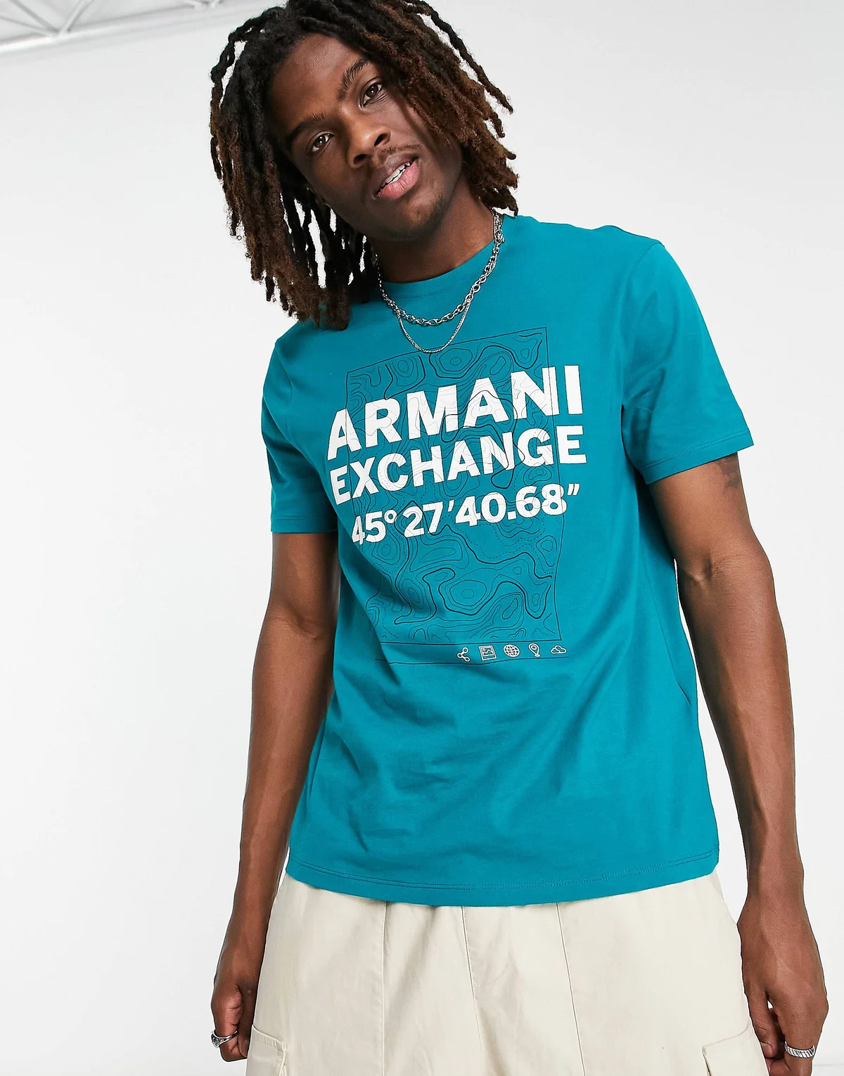 Футболка Armani Exchange з логотипом 1159795189