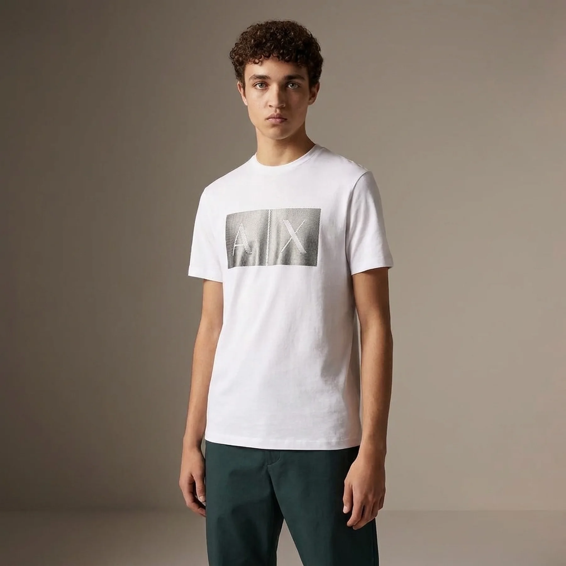 Футболка Armani Exchange з логотипом 1159830013