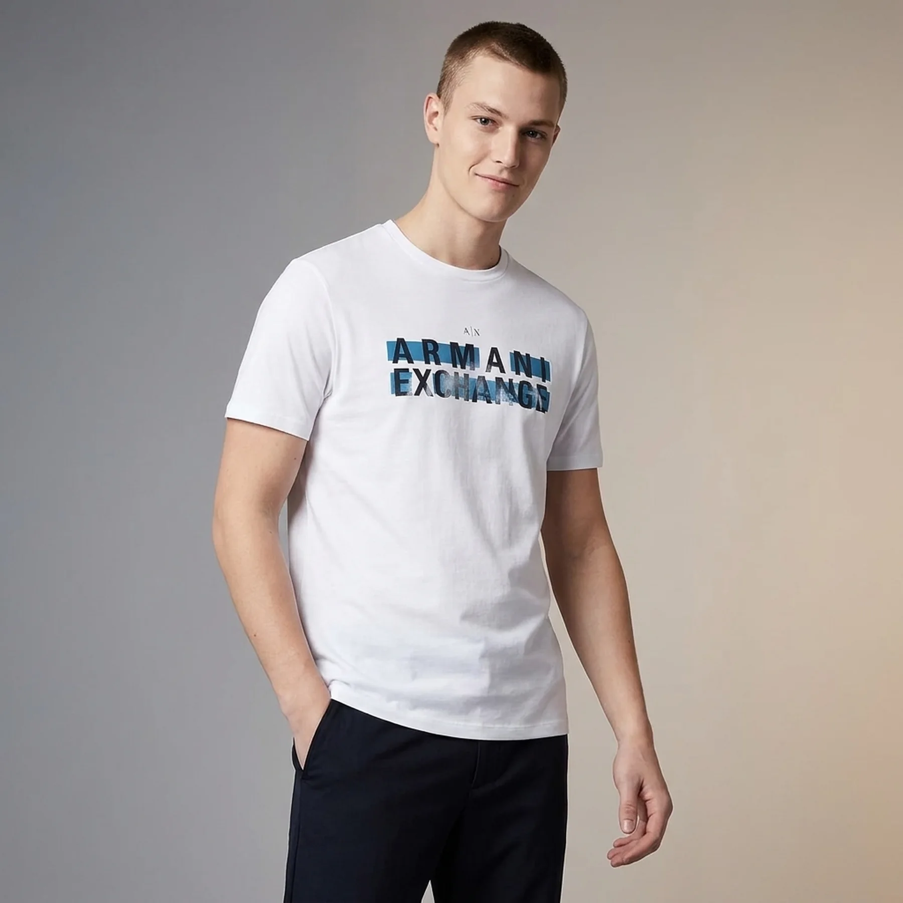 Футболка Armani Exchange з логотипом 1159792252