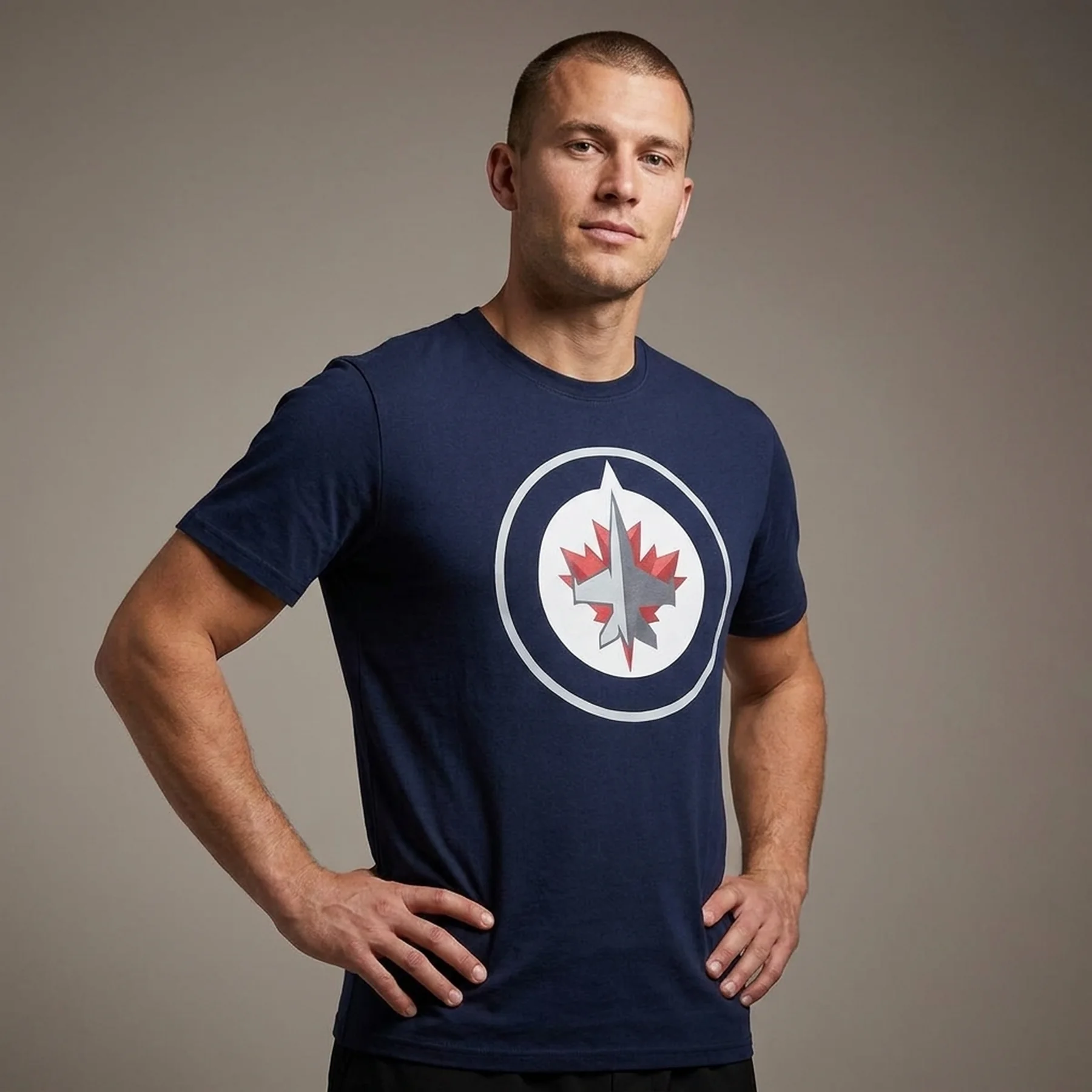 Футболка чоловіча 47 Brand Winnipeg Jets Imprint Black (544246FN-FS)
