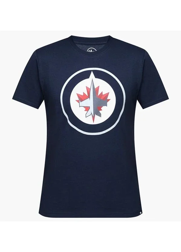 Футболка чоловіча 47 Brand Winnipeg Jets Imprint Black (544246FN-FS)