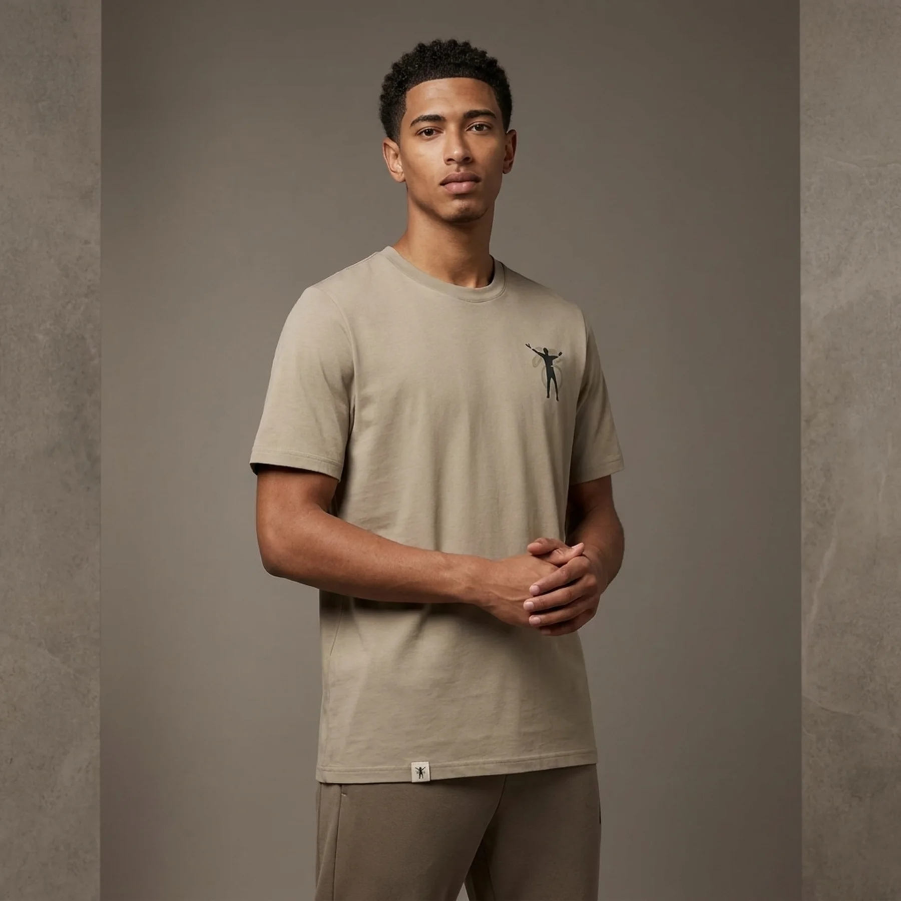 Футболка чоловіча Adidas Bellingham Beige (JY1876)