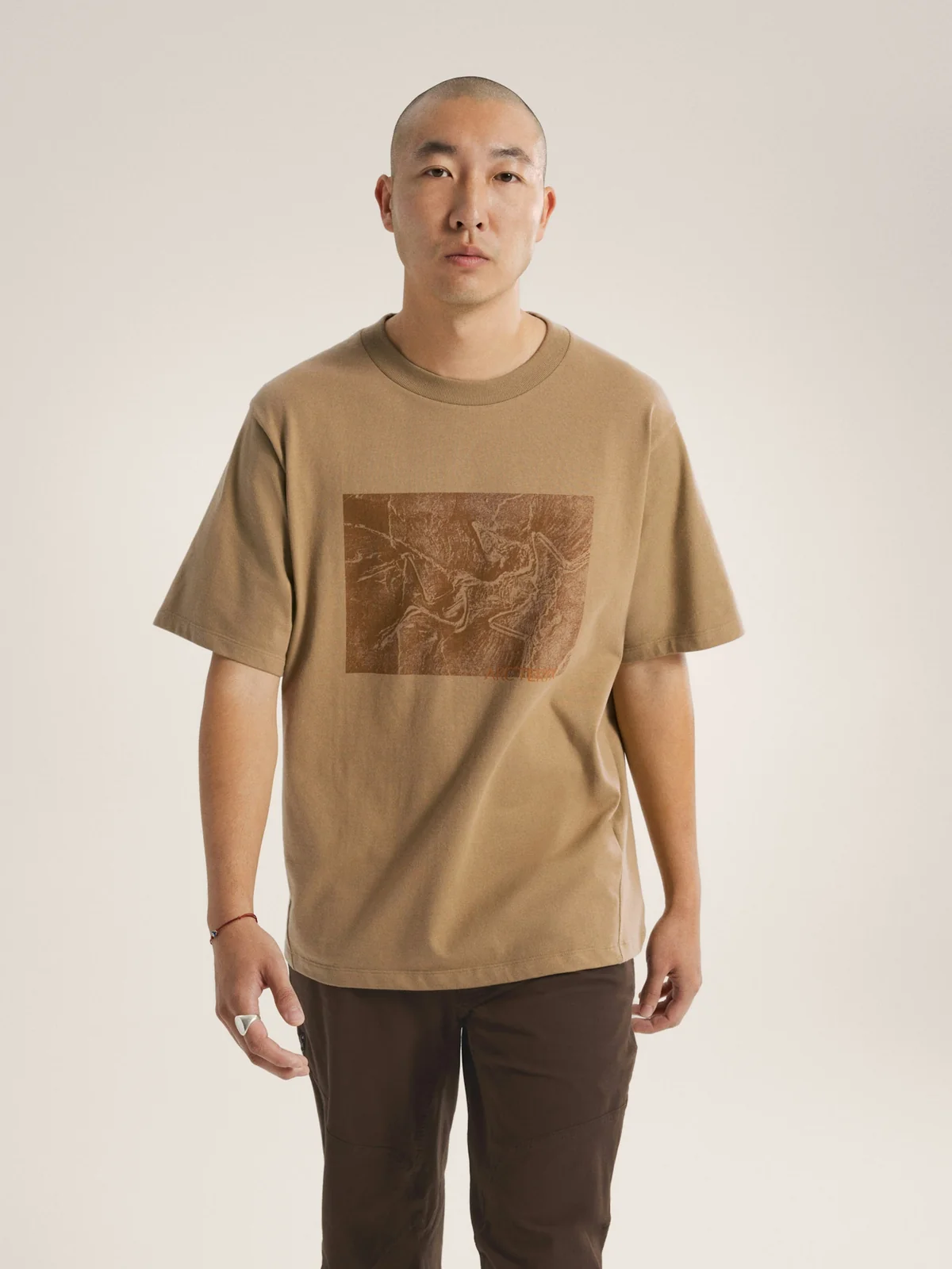 Футболка чоловіча Arc'Teryx Kragg Cotton Lithographica Shirt