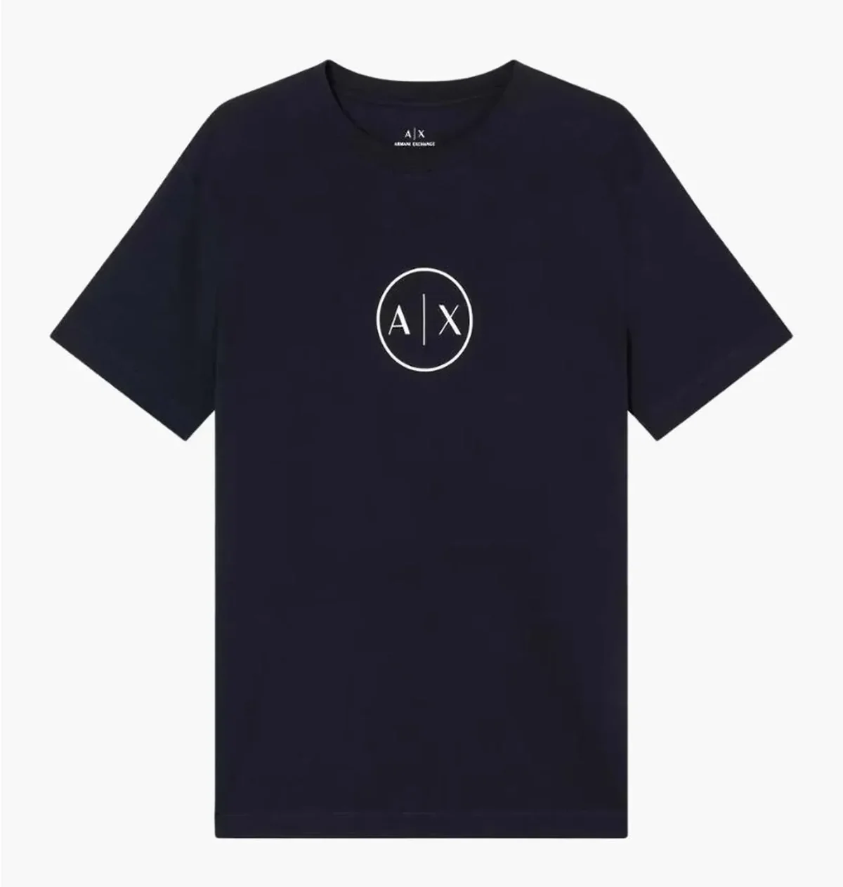 Футболка чоловіча Armani Regular Fit T-Shirt With Round Logo Black