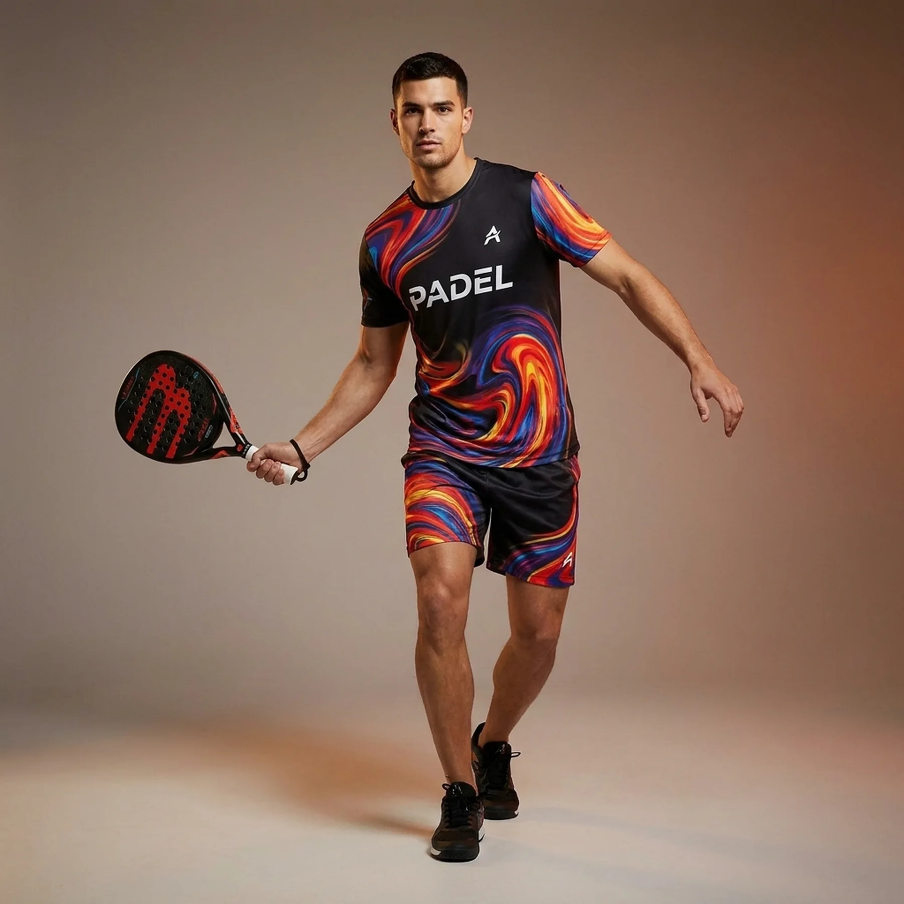 Футболка чоловіча Australian Ace Holi Graphic Men's Padel T-Shirt (PAUTS0008-003)