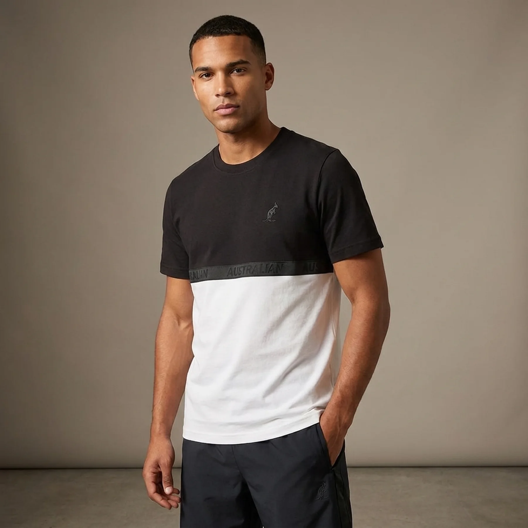 Футболка чоловіча Australian Color Block T-Shirt (LSUTS0018-003)