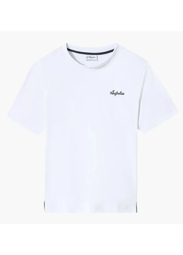 Футболка чоловіча Australian Easy Tech Pique T-Shirt R-Fit White (LSUTS0003-002A)