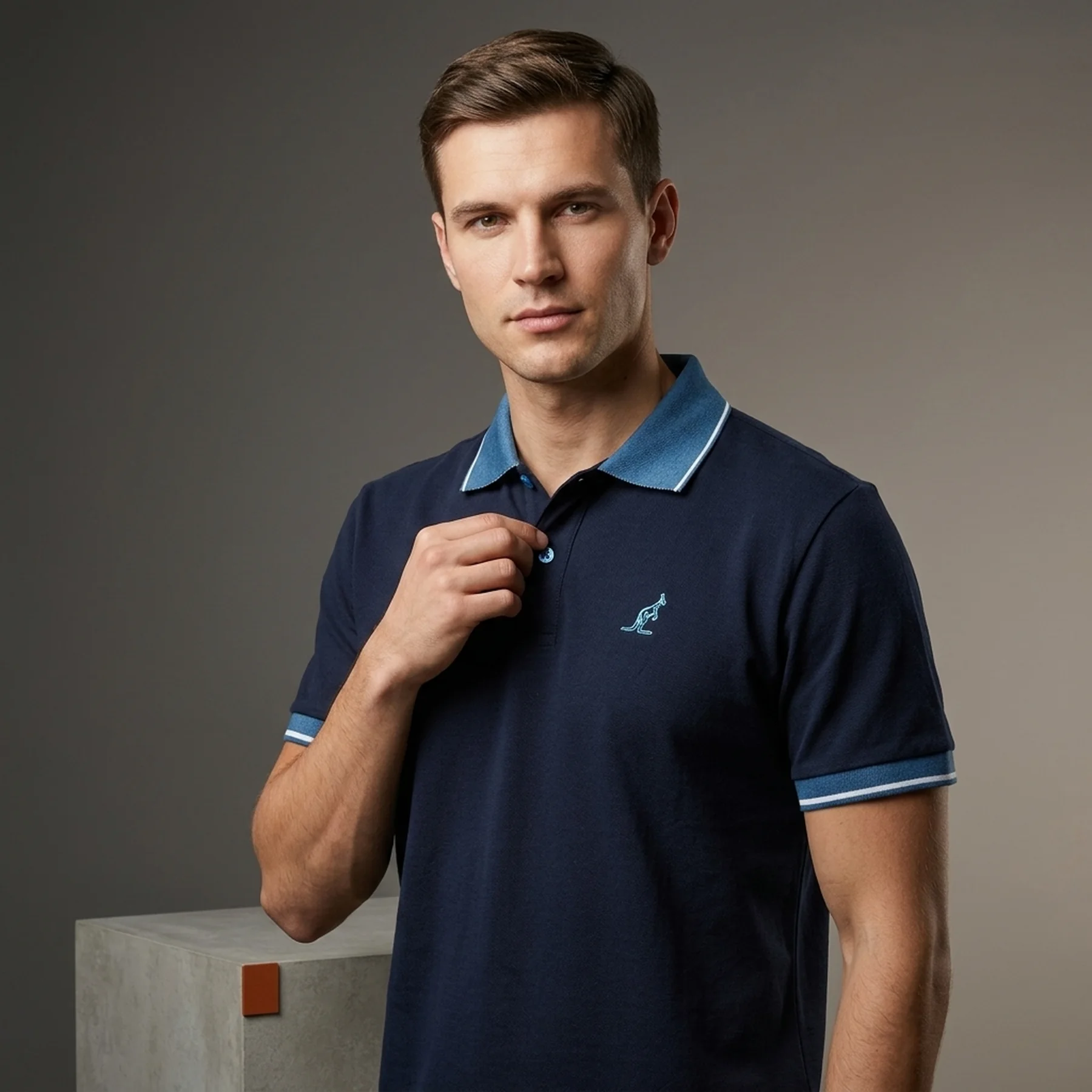 Футболка чоловіча Australian Lines Polo Pique (LSUPO0010-200)