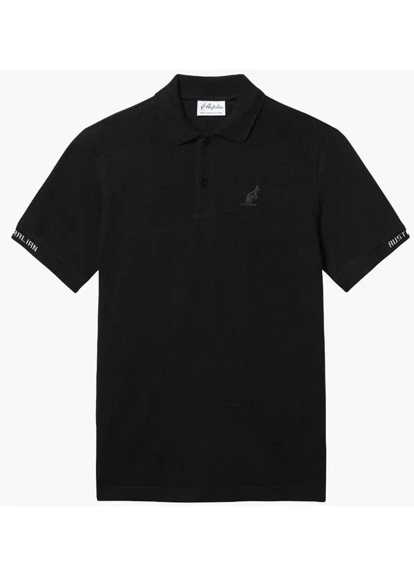 Футболка чоловіча Australian Logos Polo Pique (LSUPO0063-003)