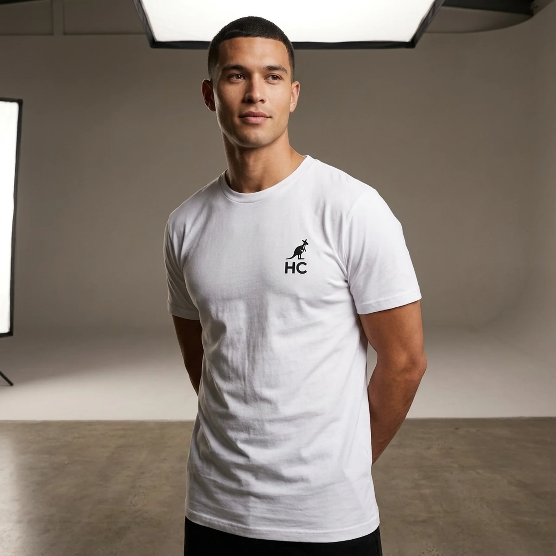 Футболка чоловіча Australian Mixing Chaos Cotton T-Shirt White (HCUTS0048-002)