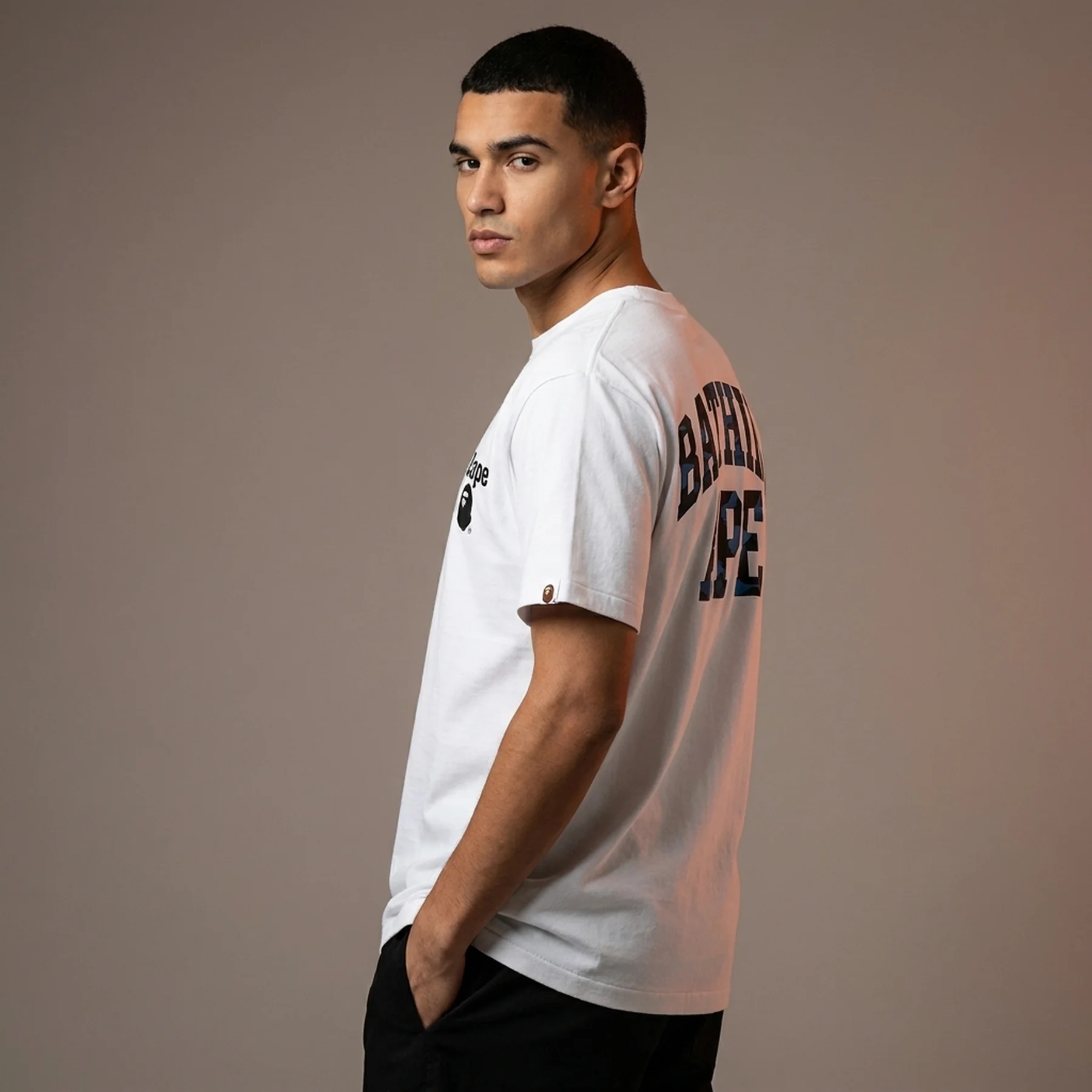 Футболка чоловіча Bape Color Camo Mad Ape Tee