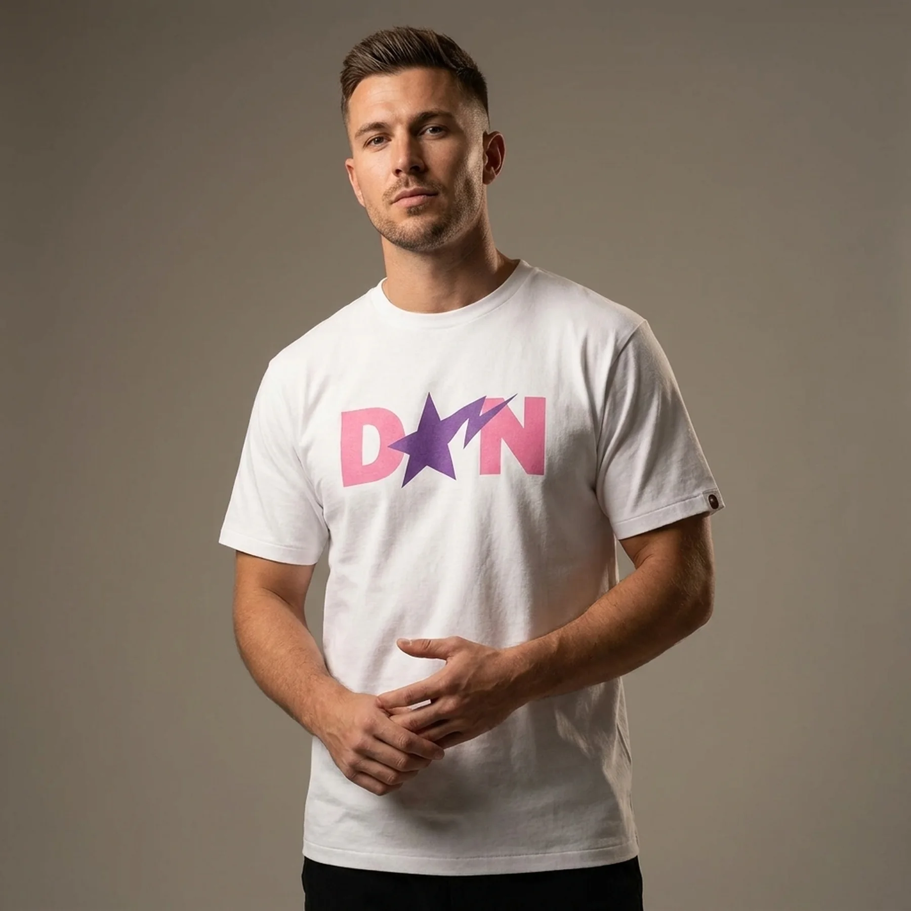 Футболка чоловіча Bape Don Sta Tee (1K73110902)