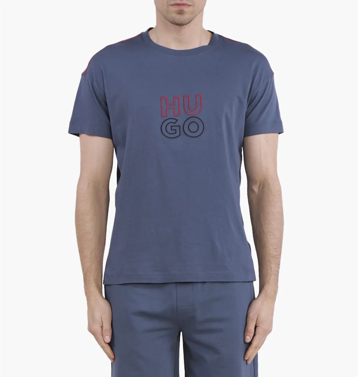 Футболка чоловіча Boss Stacked Regular Fit (50490418)