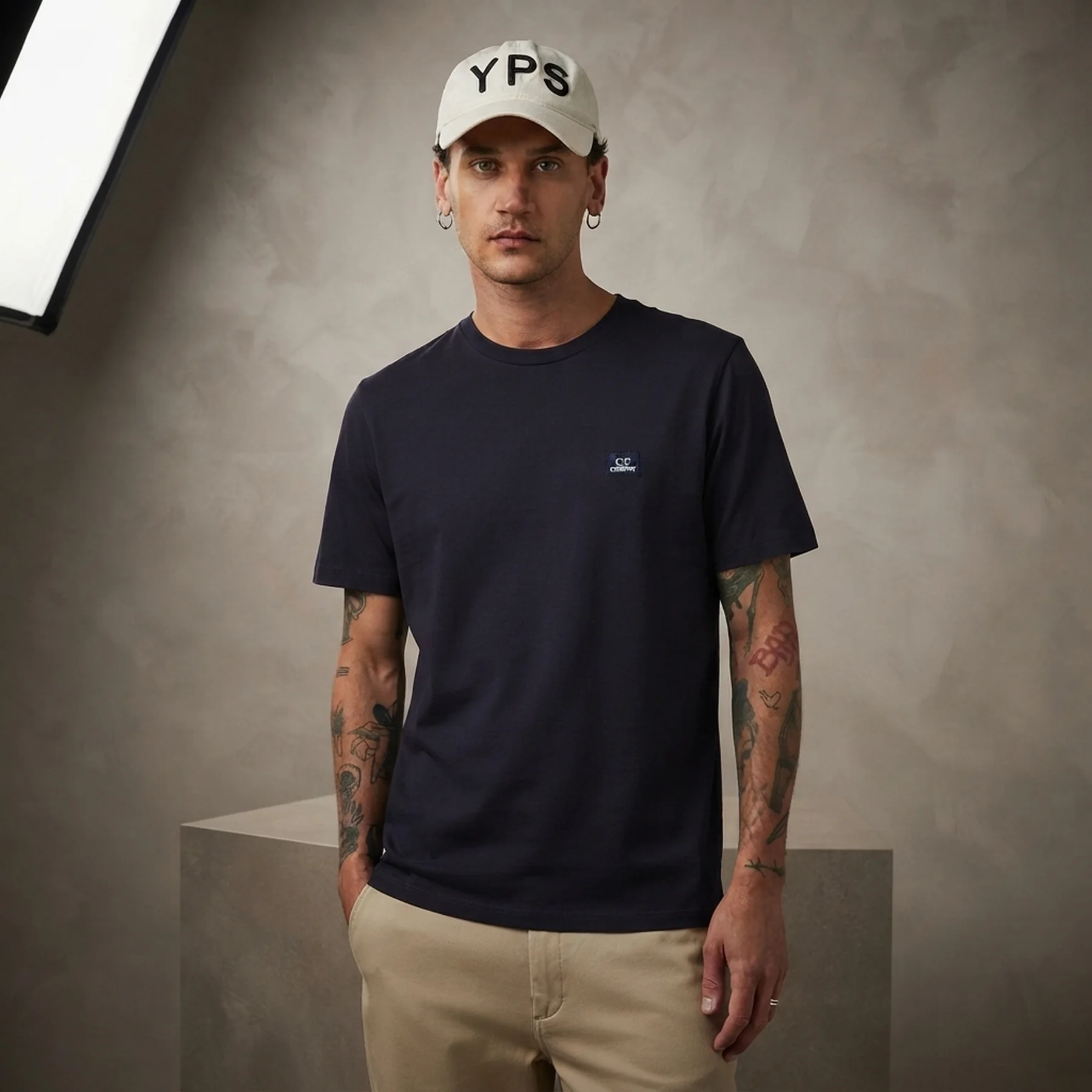 Футболка чоловіча C.p. Company T-shirt Navy