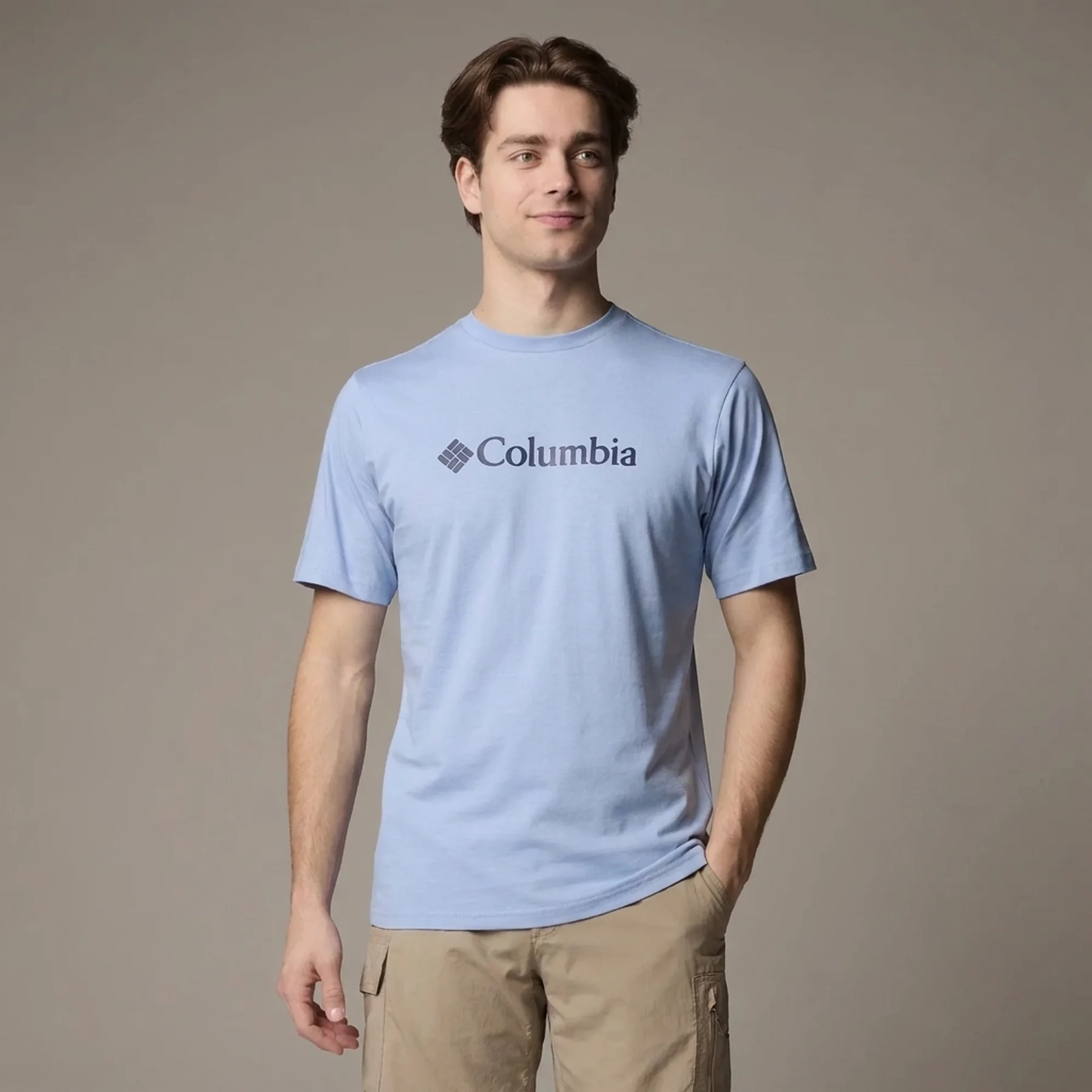 Футболка чоловіча Columbia Csc Basic Logo™ Light Blue (1680051CLB-431)
