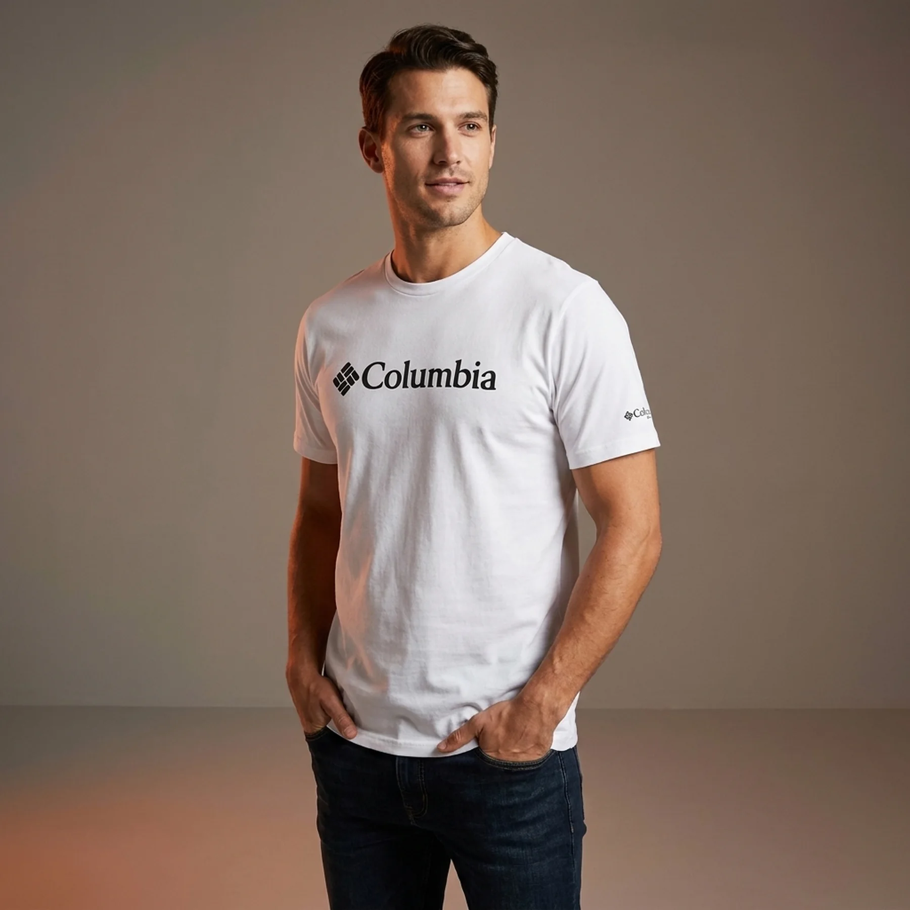 Футболка чоловіча Columbia Csc Basic Logo Short Sleeve White (1680051CLB-100)