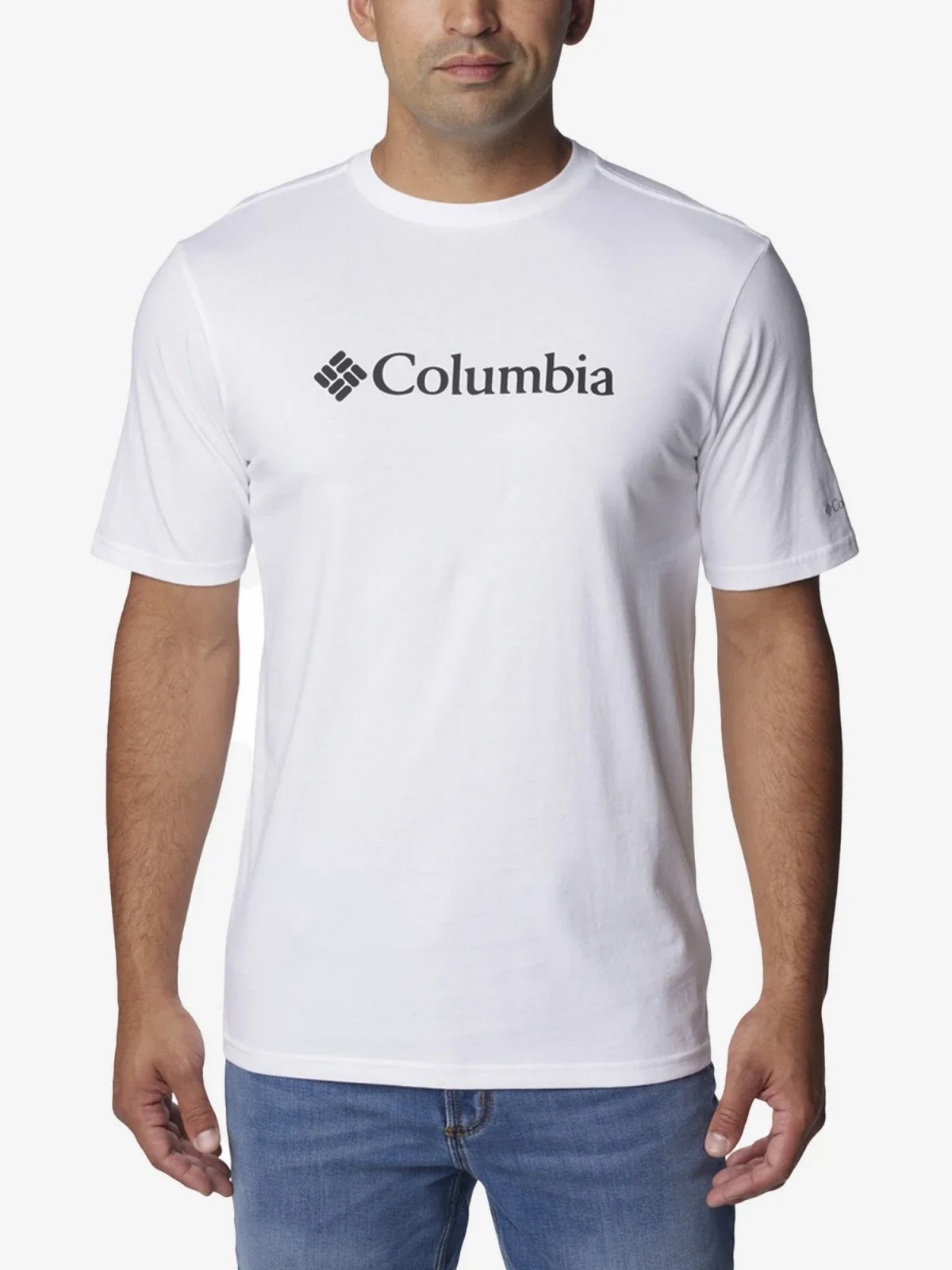 Футболка чоловіча Columbia Csc Basic Logo Short Sleeve White (1680051CLB-100)