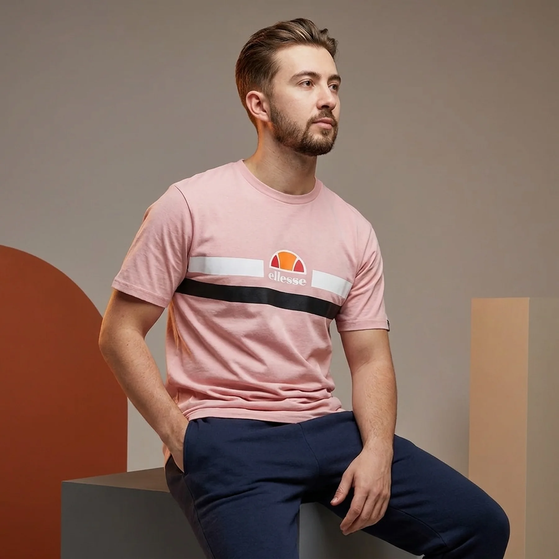 Футболка чоловіча Ellesse Aprel Tee (SHR06453-808)
