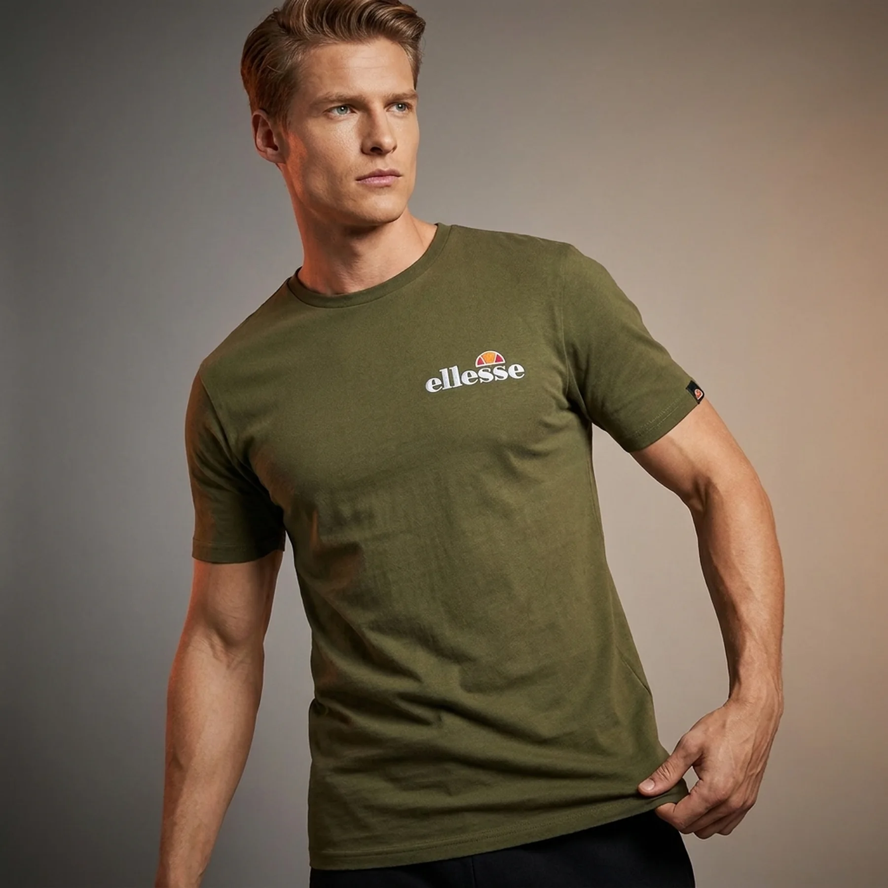 Футболка чоловіча Ellesse T-Shirt Voodoo Tee Kha Olive (SHB06835-506)