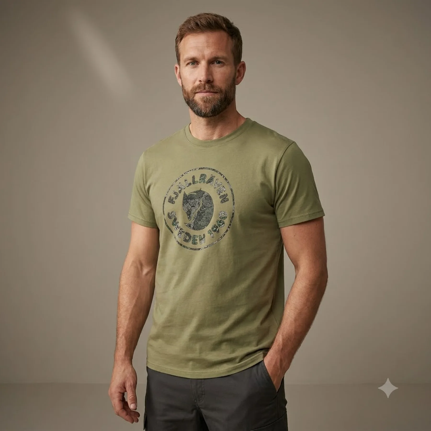 Футболка чоловіча Kanken Art T Shirt Green
