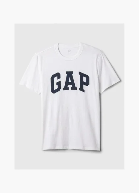 Футболка чоловіча Gap Everyday Soft Crewneck T-Shirt White (855769051)