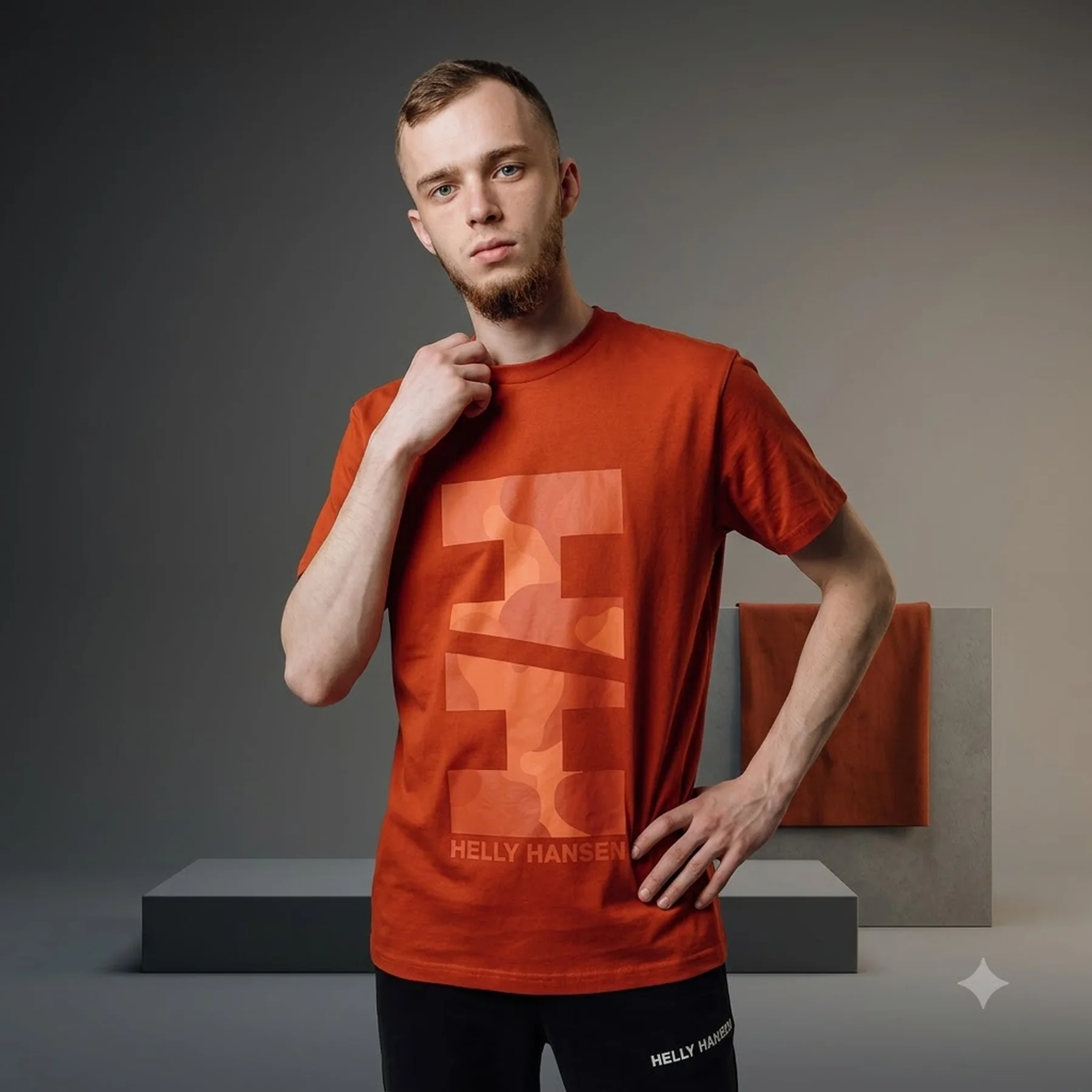 Футболка чоловіча Helly Hansen Move Cotton T-Shirt (53976-308)