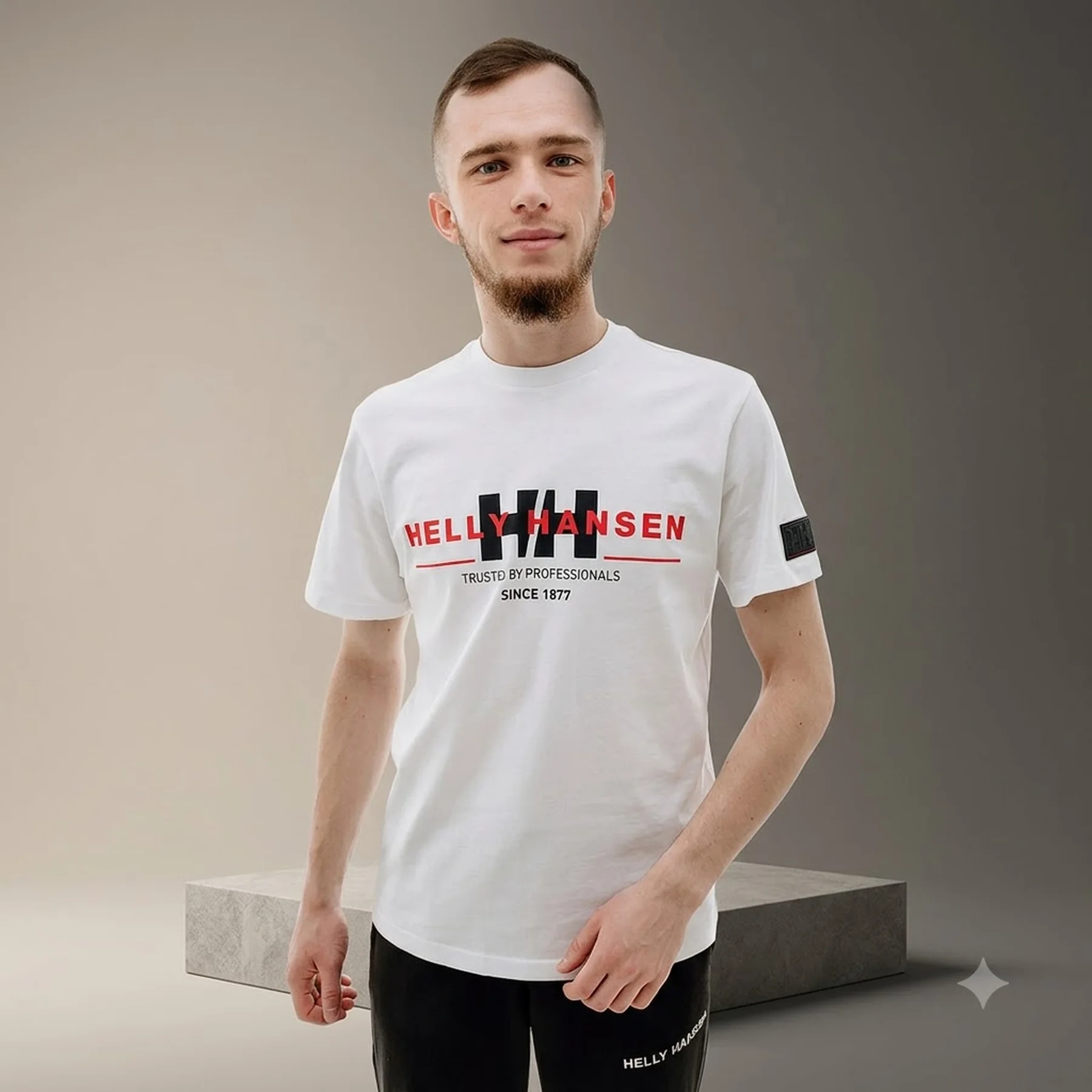 Футболка чоловіча Helly Hansen Rwb Graphic Branco (53763-001)