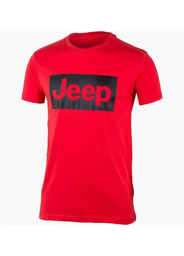 Футболка чоловіча Jeep T-Shirt Contours Red (O102581-R699)