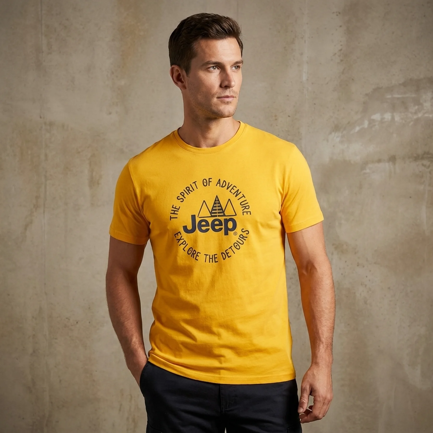 Футболка чоловіча Jeep T-Shirt The Spirit Of Adventure (O102587-Y249)