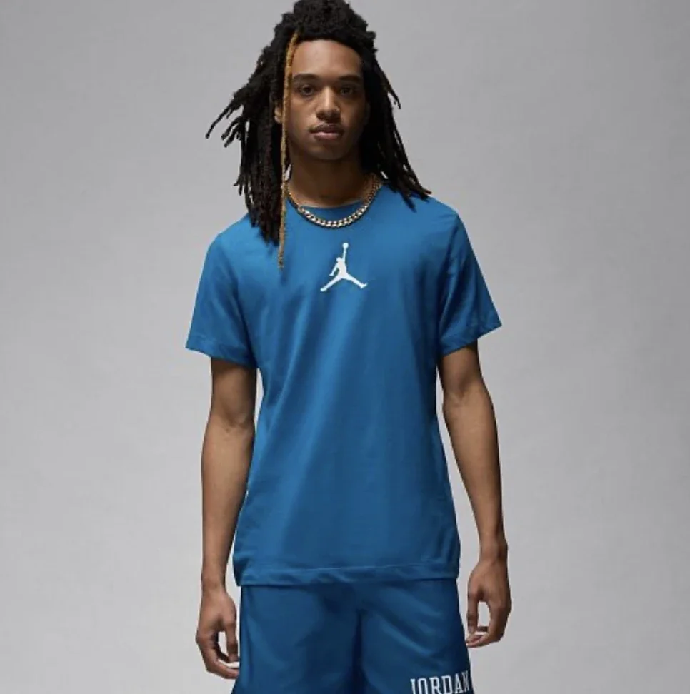 Футболка чоловіча Jordan Air M J Jumpman Df Ss Crew (CW5190-457)