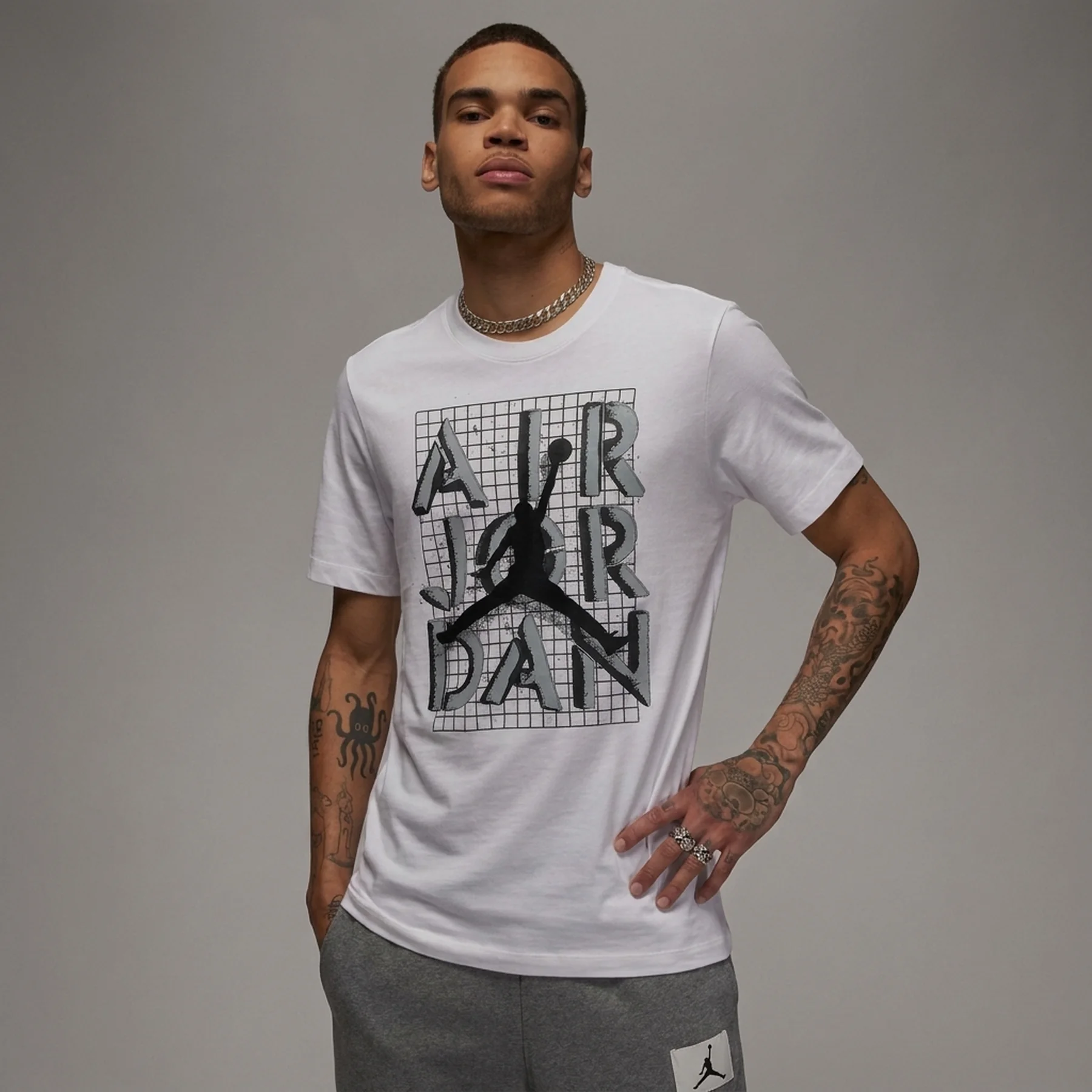 Футболка чоловіча Jordan Air T-Shirt Brand (FN5978-100)