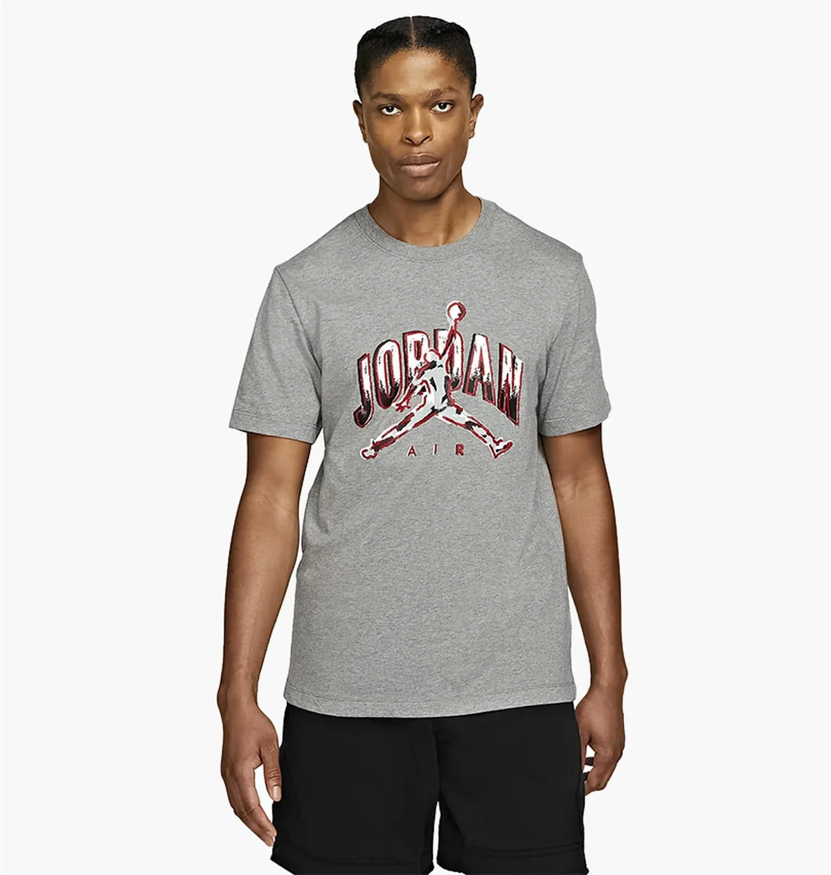 Футболка чоловіча Jordan Air T-Shirt Grey (CZ8383-091)