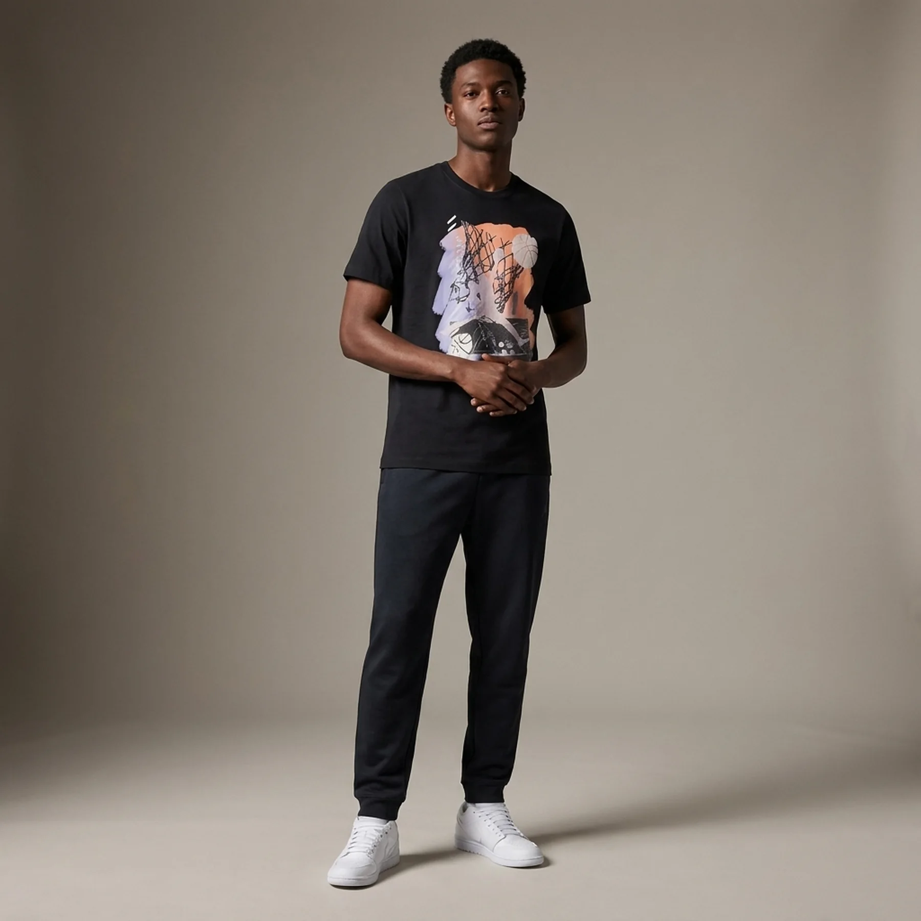 Футболка чоловіча Jordan Brand Graphic Black Dm1422-010 (DM1422-010)